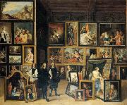    David Teniers La Vista del Archidque Leopoldo Guillermo a su gabinete de pinturas. china oil painting reproduction